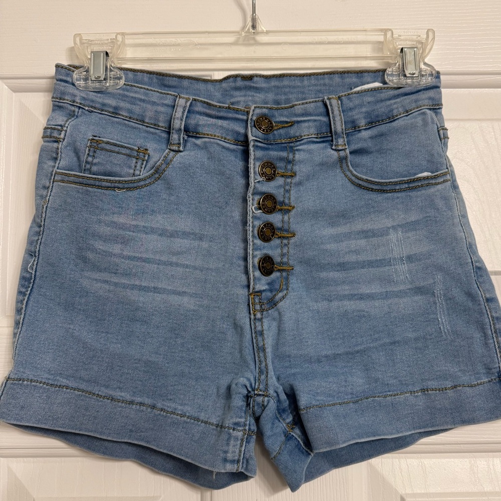 Denim Blue Women's Shorts